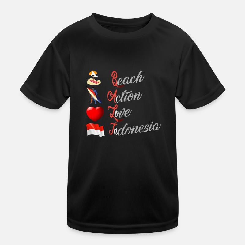 Bali - Indonesia Kids Functional T-Shirt