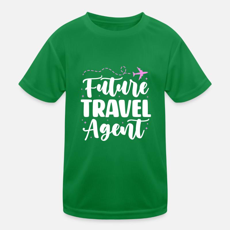 Futur agent de voyages T-shirt sport Enfant