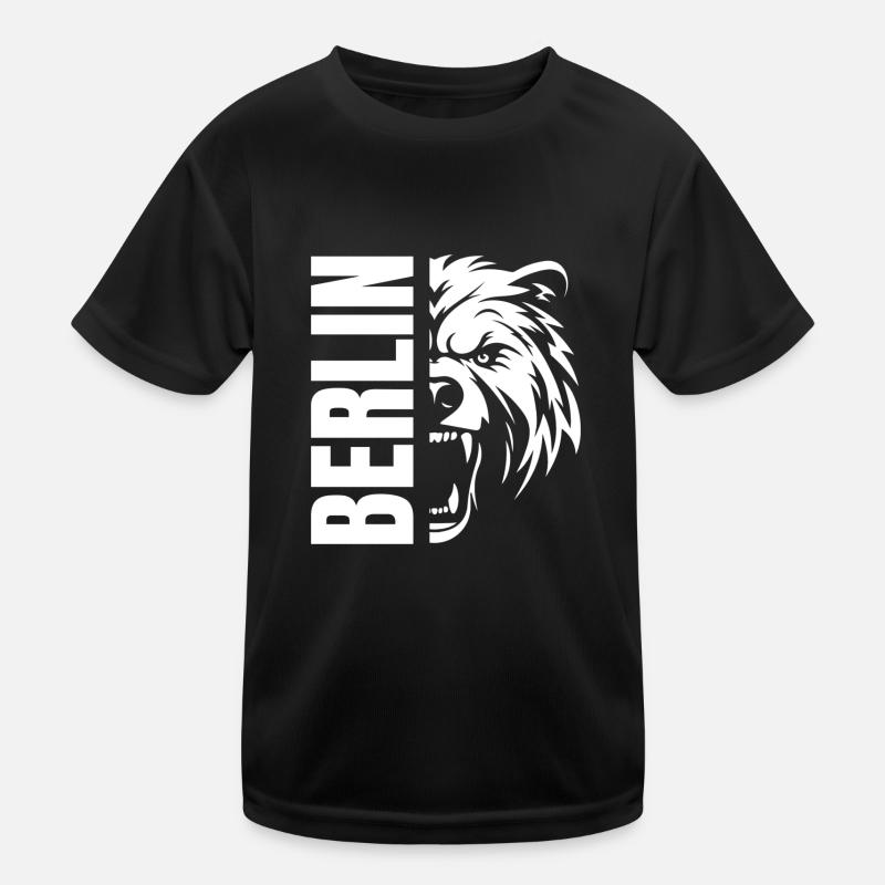 Berlin Merch Kinder Funktions-T-Shirt