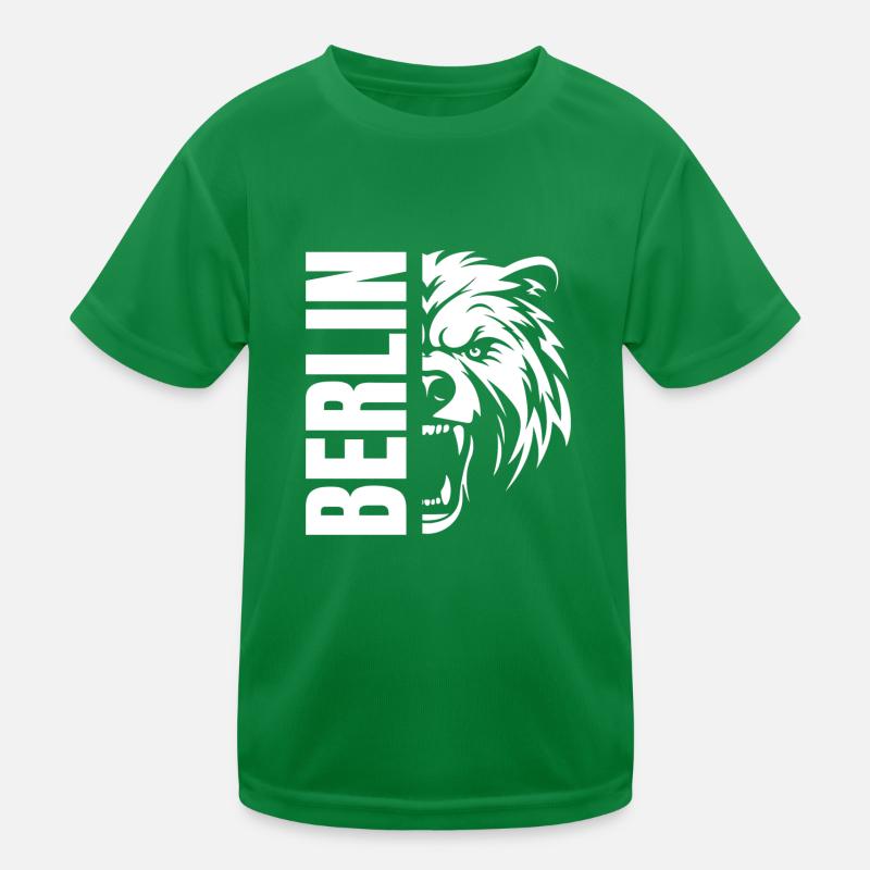 Berlin Merch Kinder Funktions-T-Shirt