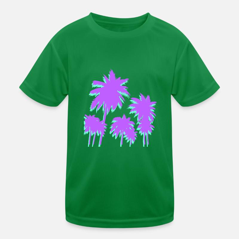 Palm trees Kids Functional T-Shirt