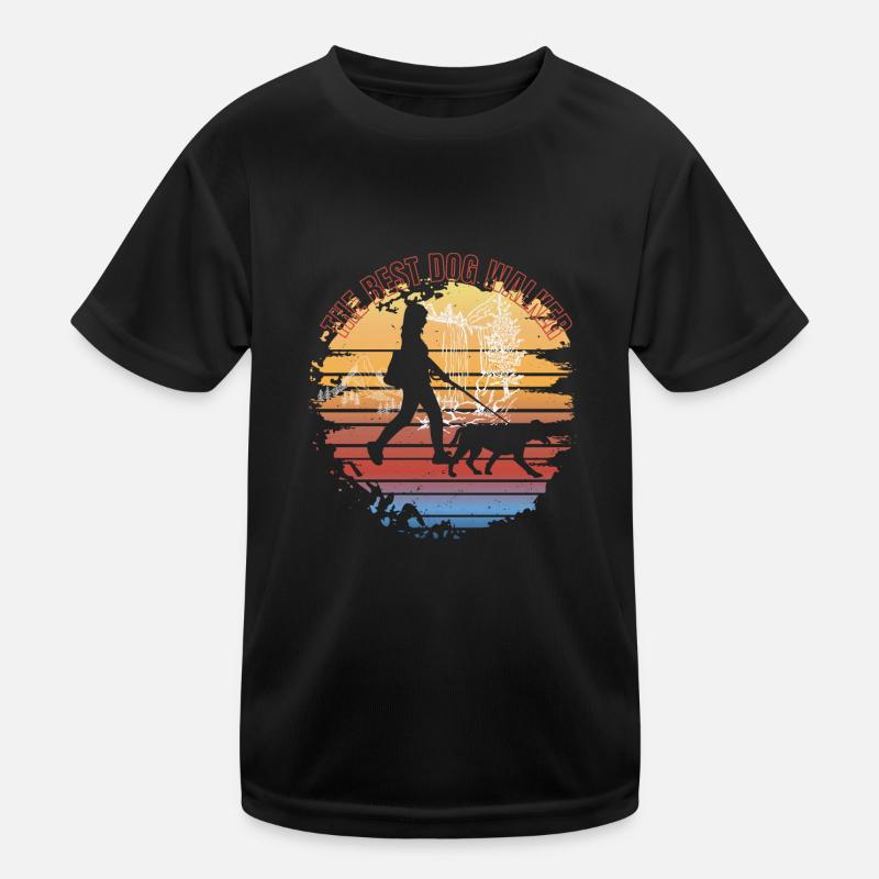 Der beste Hundeausführer Kinder Funktions-T-Shirt