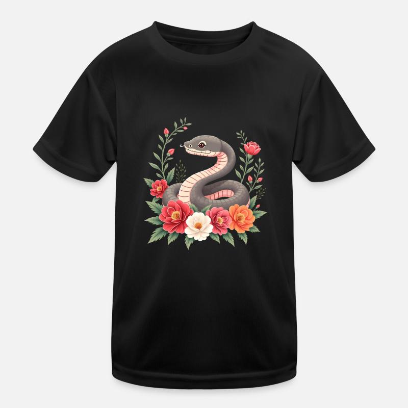 Lunar New Year - Schlange 2025 Kinder Funktions-T-Shirt