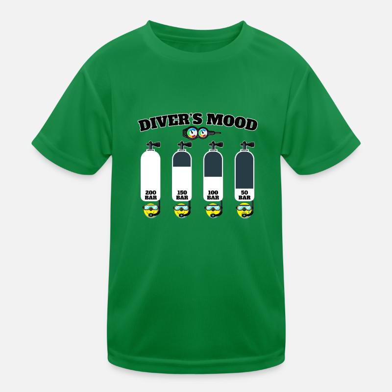 Plongée sous-marine Plongeur Plongée sous-marine T-shirt sport Enfant
