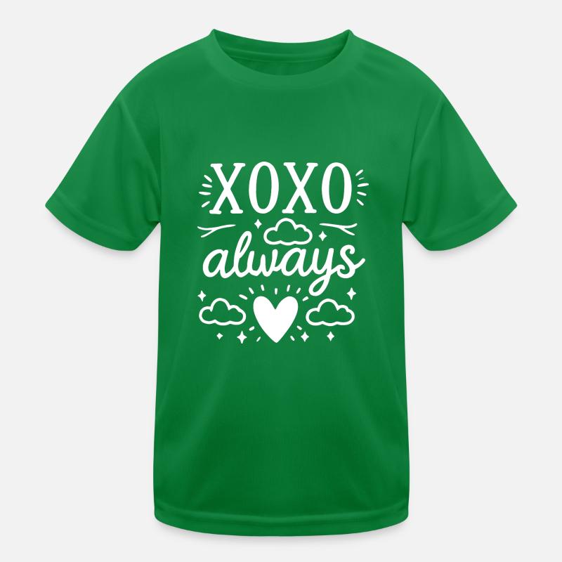 XOXO immer Kinder Funktions-T-Shirt
