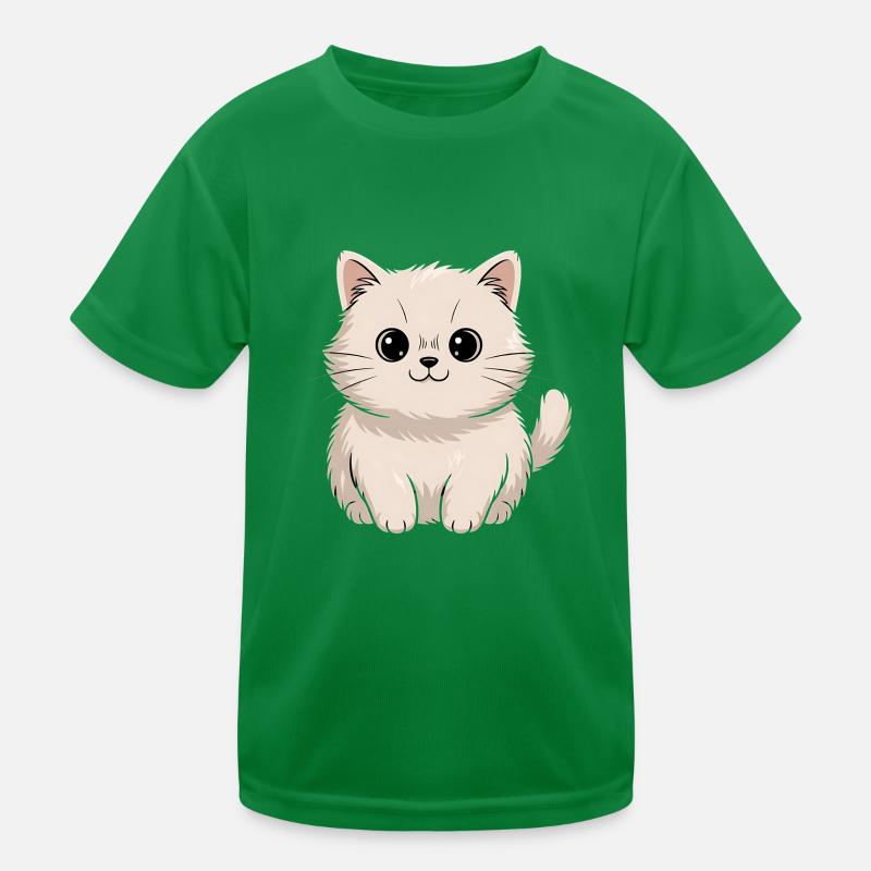 Perserkatze Kinder Funktions-T-Shirt