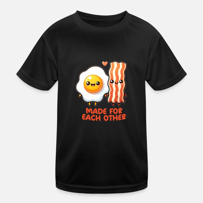 Ei und Speck Kinder Funktions-T-Shirt