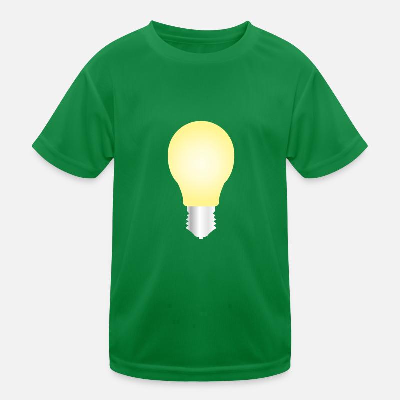 light bulb Kids Functional T-Shirt
