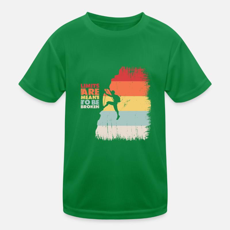 Escalada Camiseta funcional para niños