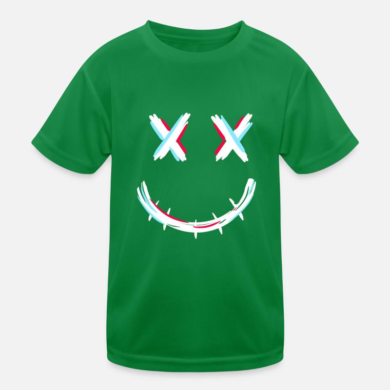 Fermeture à glissière bouche T-shirt sport Enfant