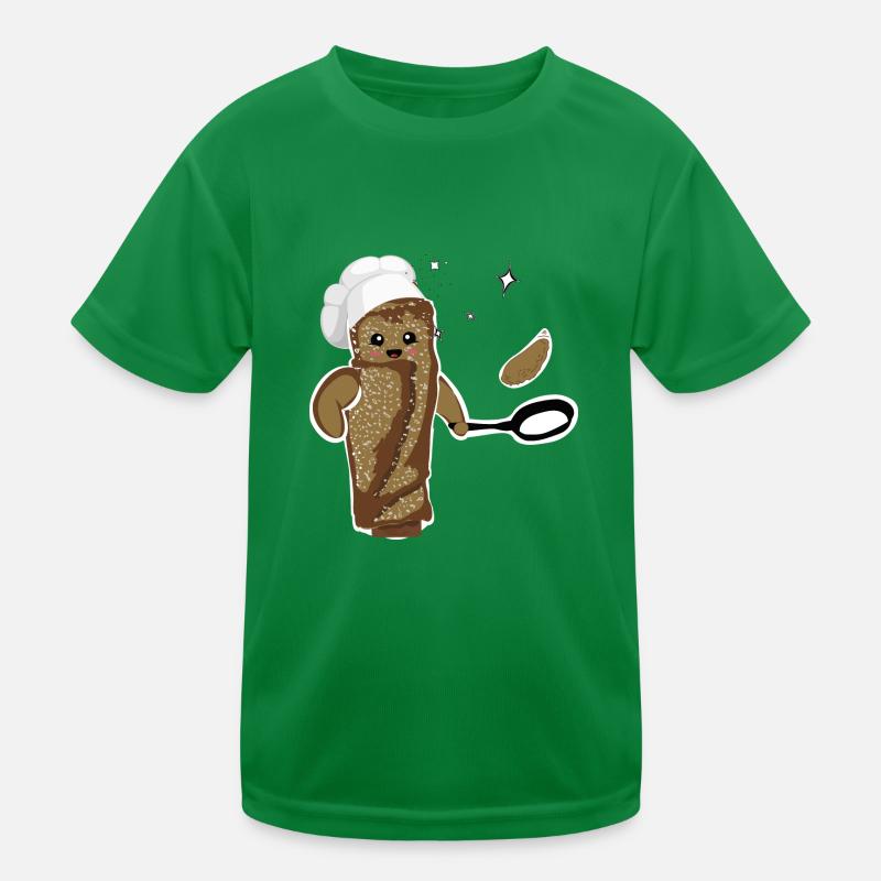 galette saucisse T-shirt sport Enfant