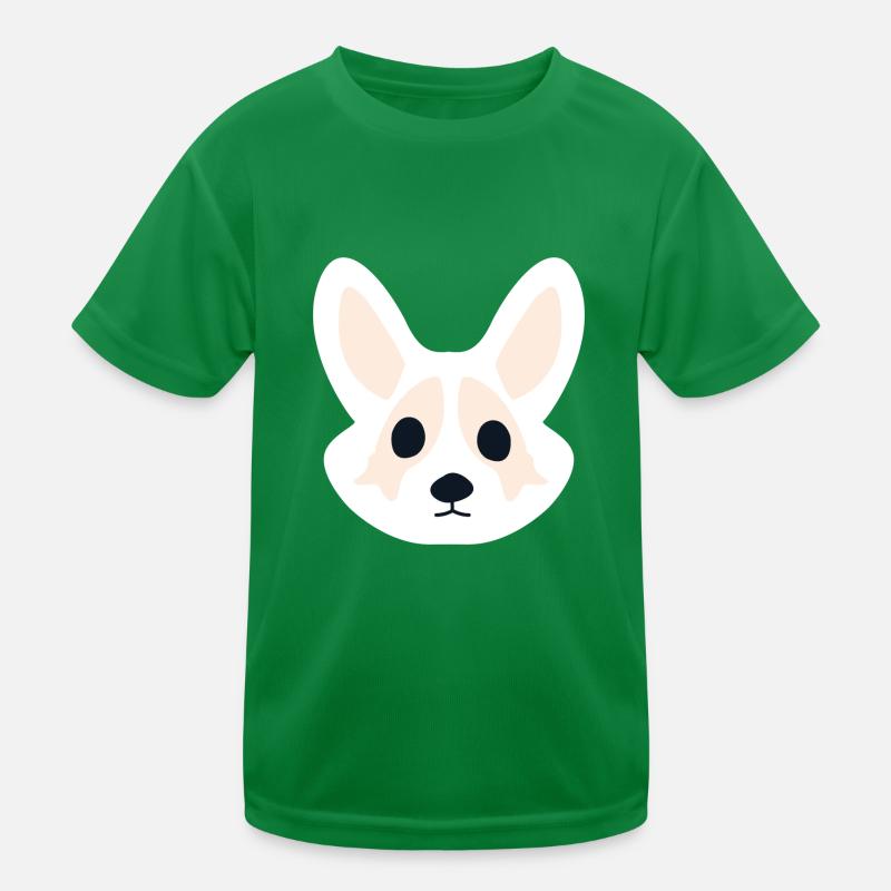Corgi Rosa Kids Functional T-Shirt