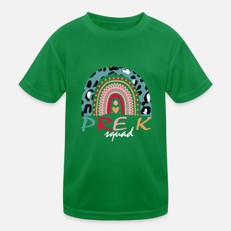 Pre K Squad Geschenk Kinder Funktions-T-Shirt