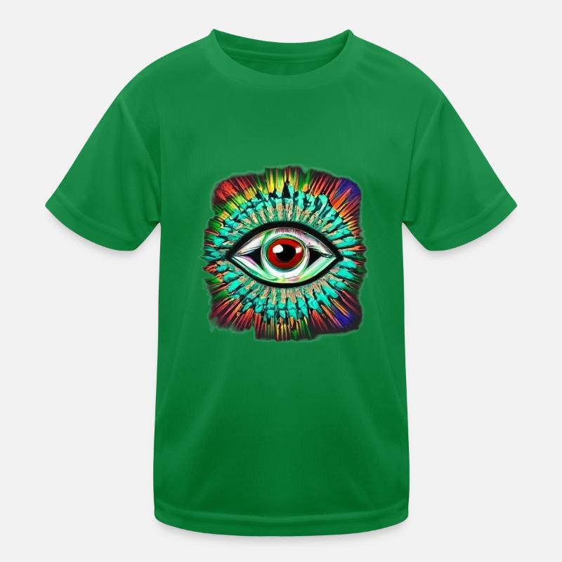 Oeil Psychédélique T-shirt sport Enfant