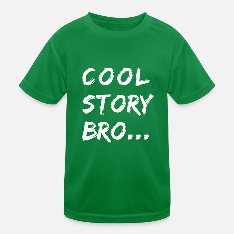 COOL STORY BRO Kinder Funktions-T-Shirt