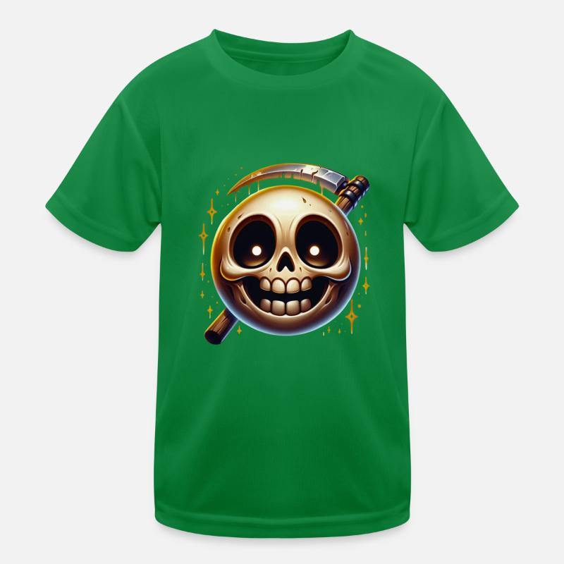 Bone-Chilling Style! 💀 Skeleton Tee Kids Functional T-Shirt