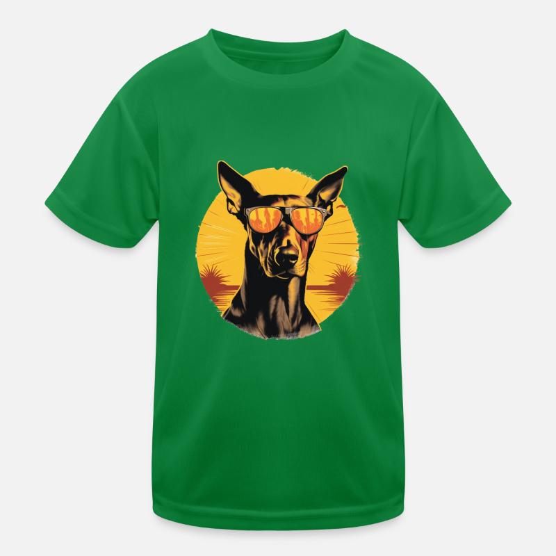 Doberman 2 T-shirt sport Enfant