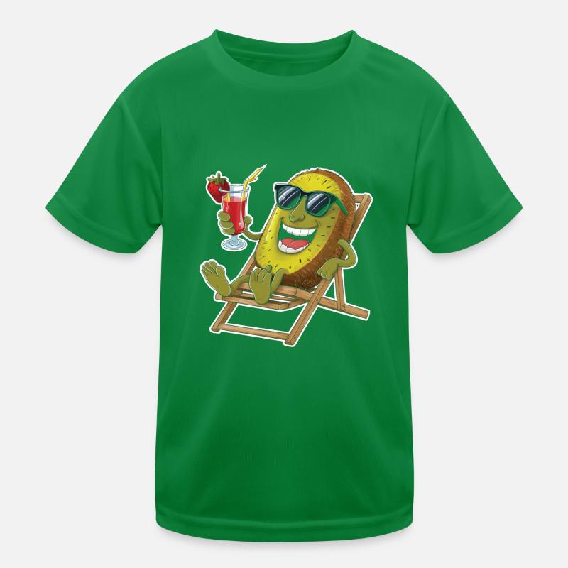 Kiwi Kinder Funktions-T-Shirt