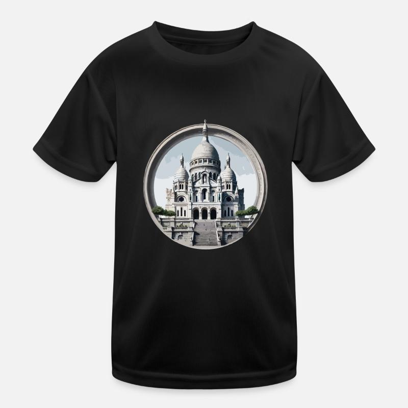 Basilique du Sacré Cœur Kinder Funktions-T-Shirt
