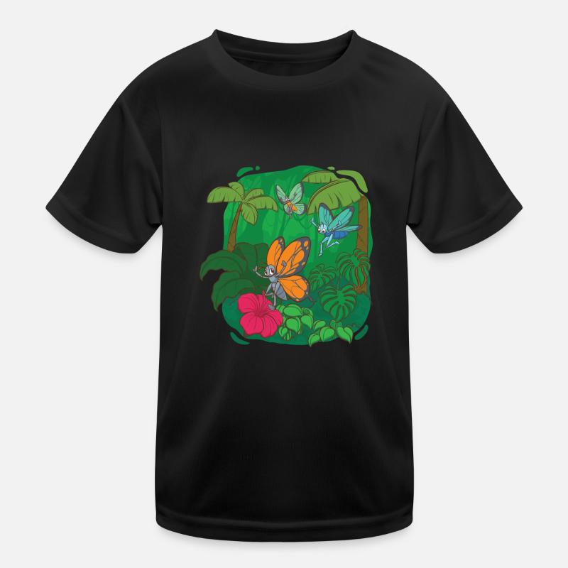 Papillons T-shirt sport Enfant