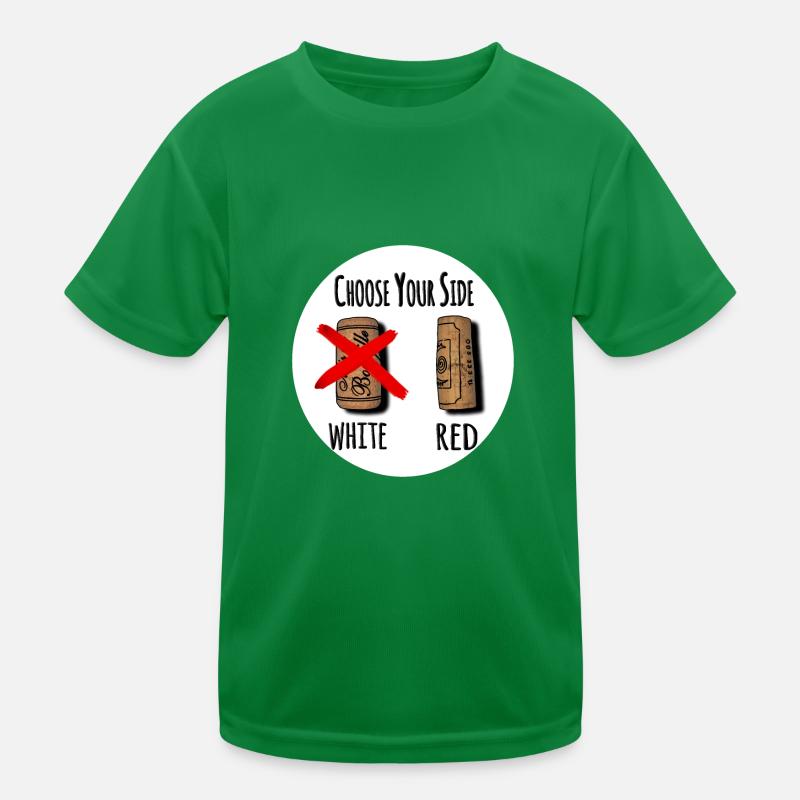 The choice between two caps Kids Functional T-Shirt