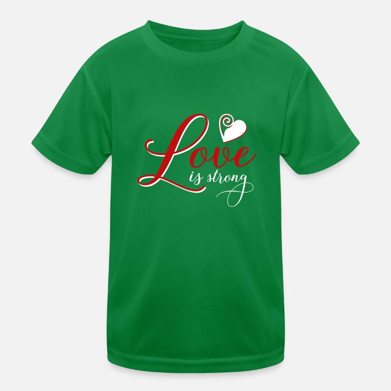 L’amour est fort T-shirt sport Enfant
