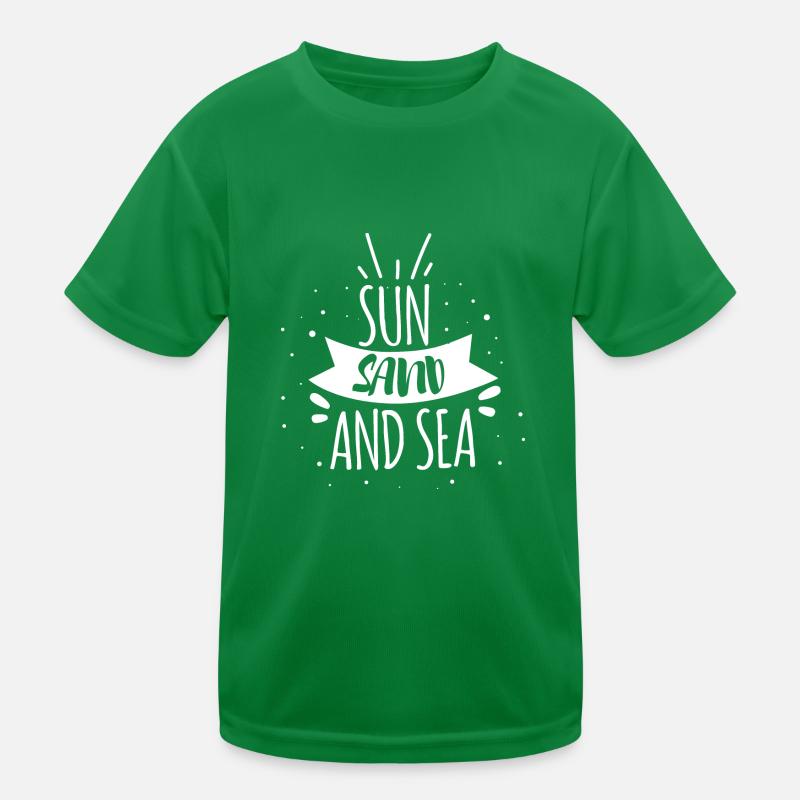Soleil et mer T-shirt sport Enfant