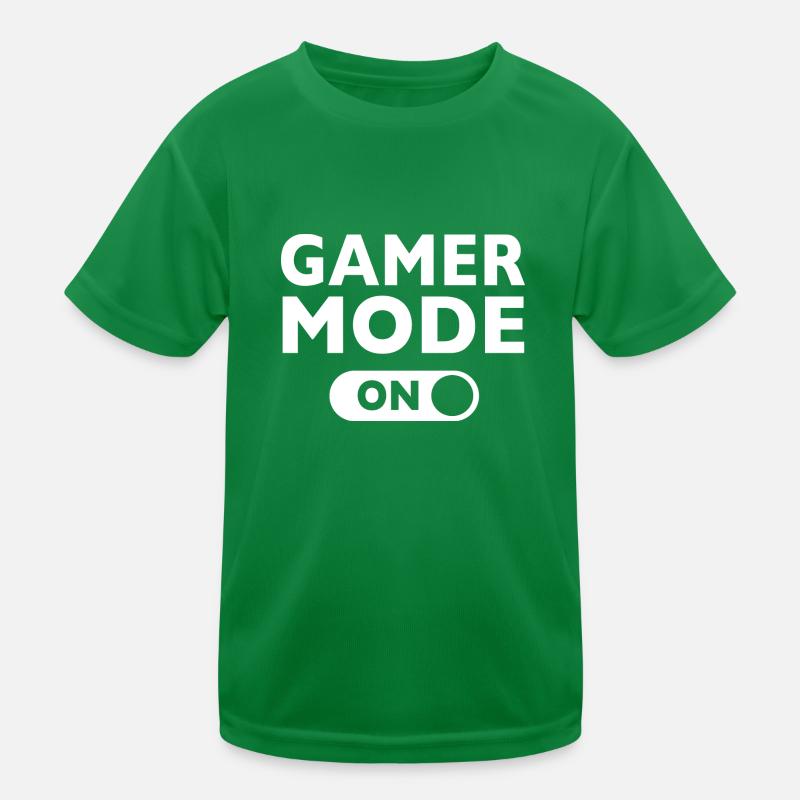 Gamer - Game Mode On Kinder Funktions-T-Shirt