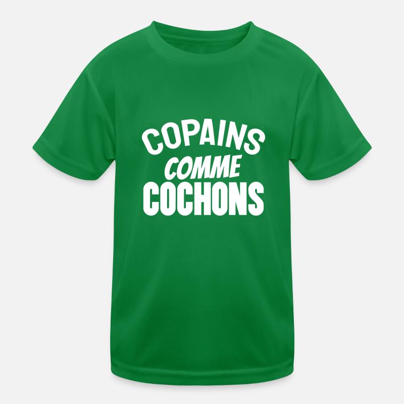 copains comme cochons T-shirt sport Enfant
