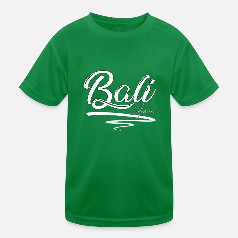Bali - Indonesia Kids Functional T-Shirt
