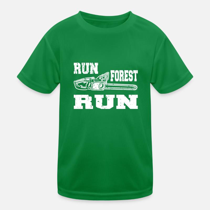 EXÉCUTER LA FORÊT RUN T-shirt sport Enfant