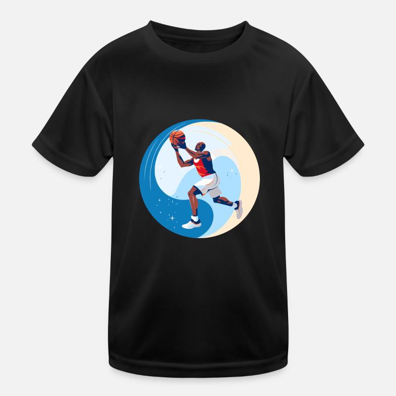 BASKETBALL forever! Kids Functional T-Shirt