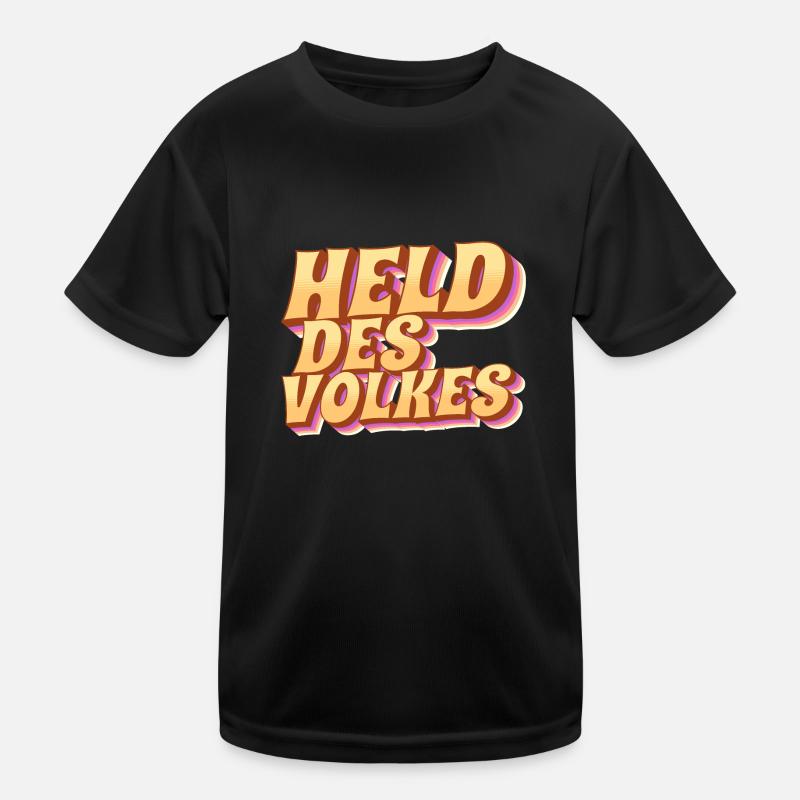 Held des Volkes Kinder Funktions-T-Shirt
