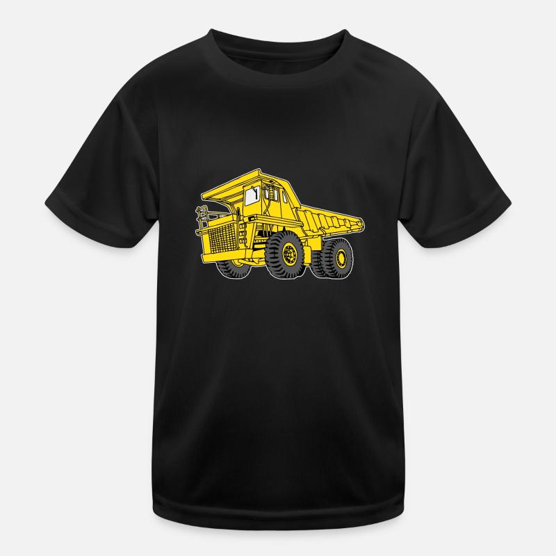 Dump truck Kids Functional T-Shirt