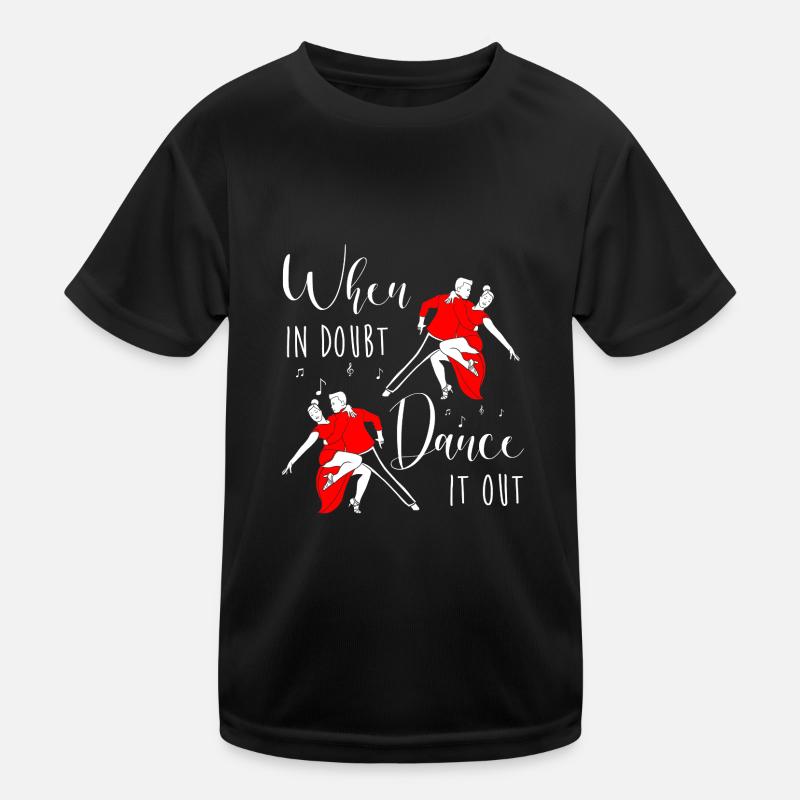 Salsa Dancer Dancer Kids Functional T-Shirt