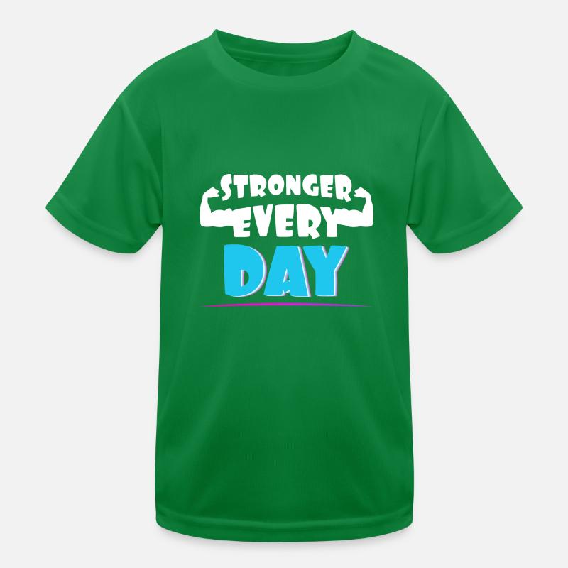 Stronger every day Kids Functional T-Shirt