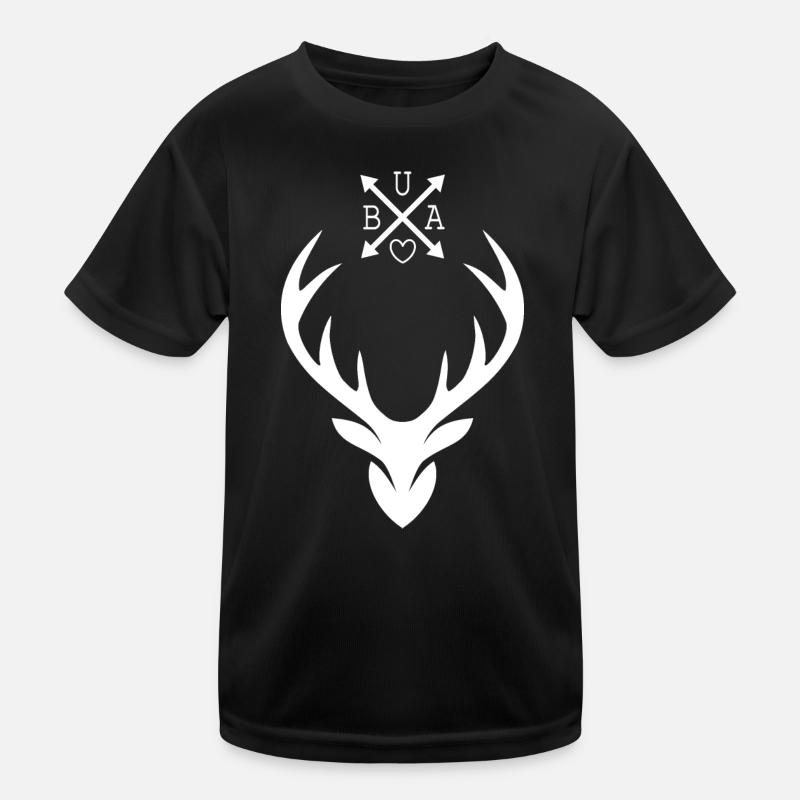 Hirsch Bua Kinder Funktions-T-Shirt