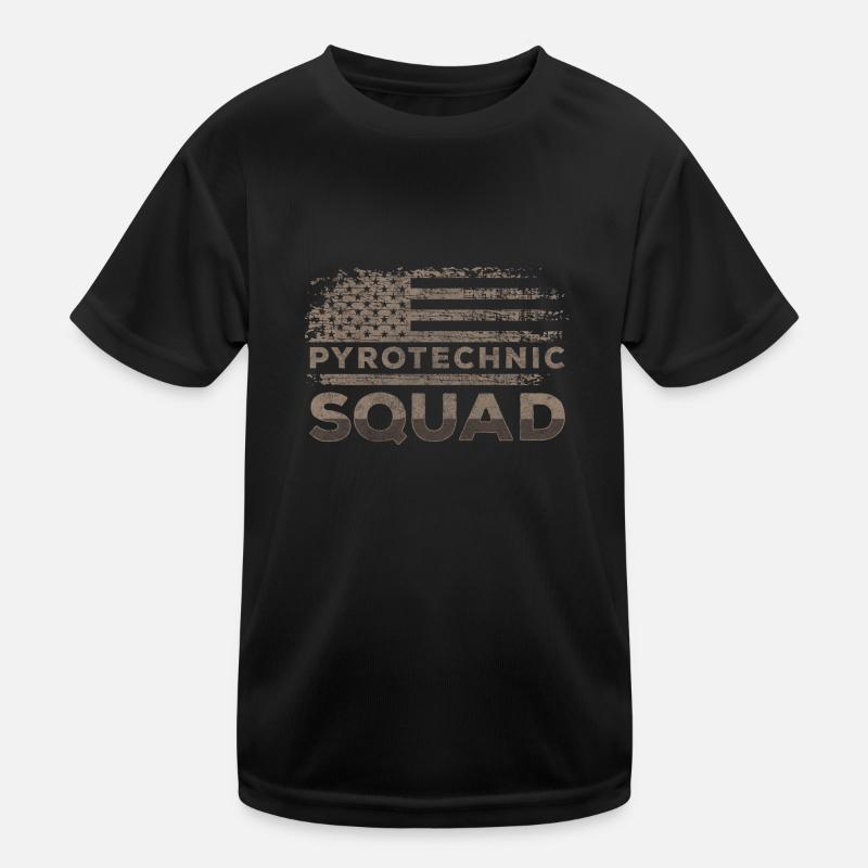 Coup pyrotechnique : point culminant interdit T-shirt sport Enfant