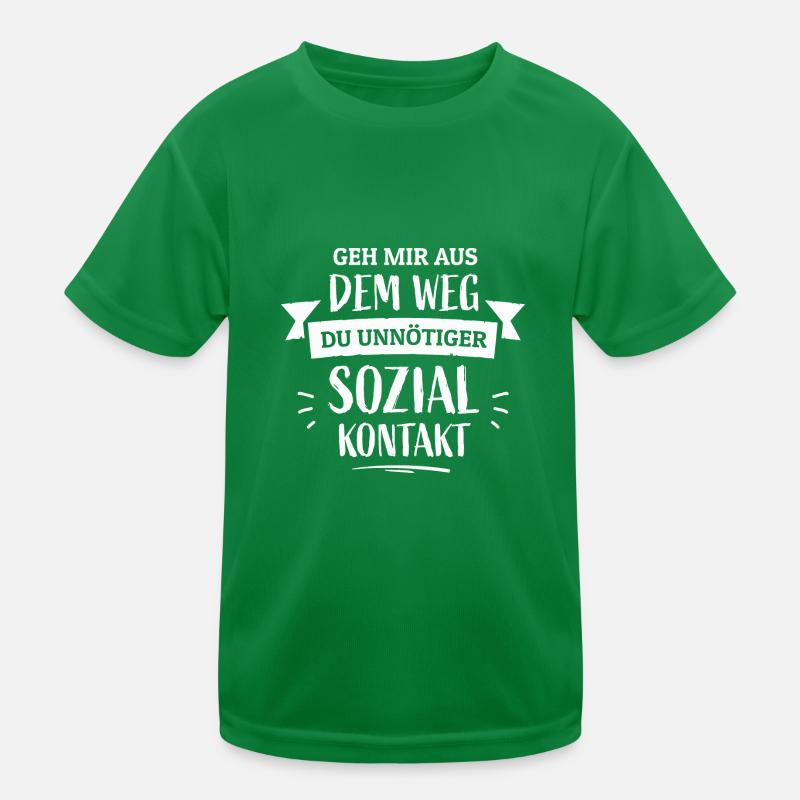 Sortez de mon chemin, contact social inutile T-shirt sport Enfant