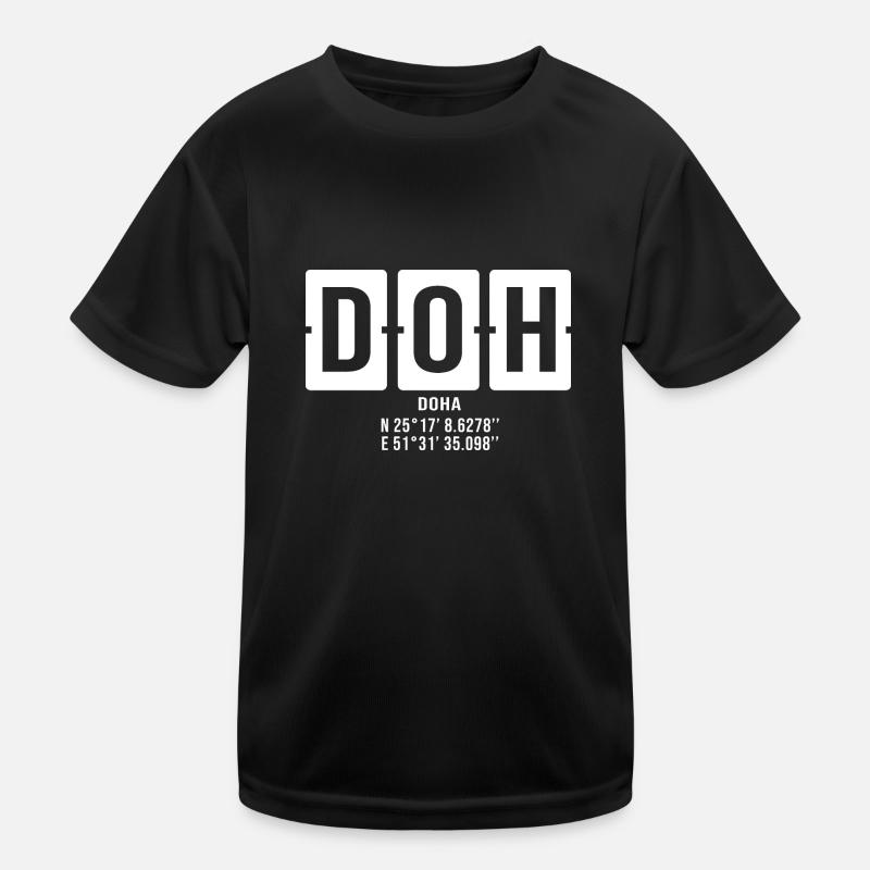 Qatar Doha doha qatra T-shirt sport Enfant