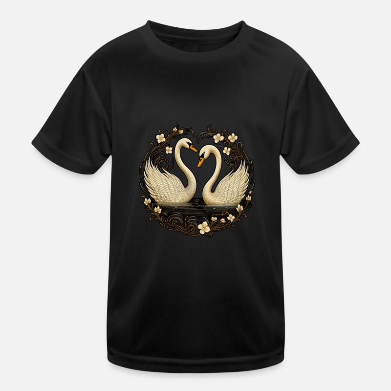 Swan Kids Functional T-Shirt