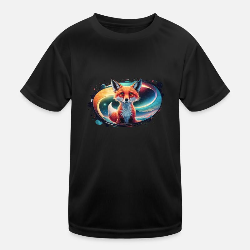Fox - Illustration Kids Functional T-Shirt