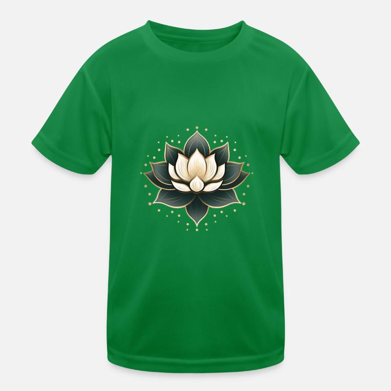 Lotusblüte Kinder Funktions-T-Shirt