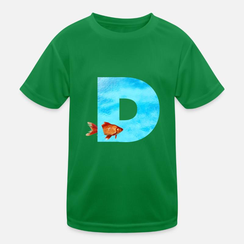 goldfish d Kids Functional T-Shirt