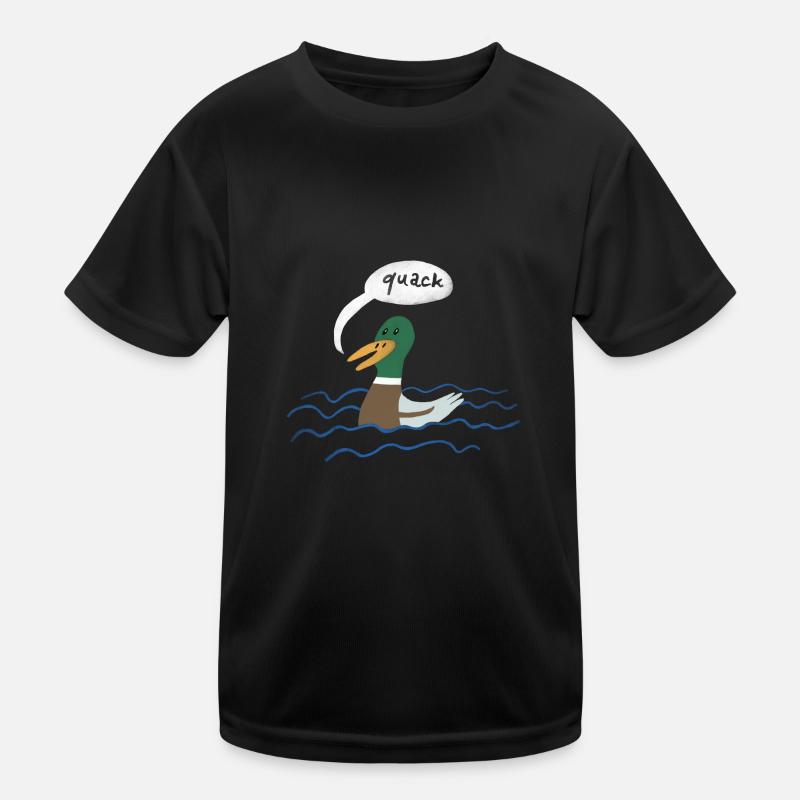 Die Ente Kinder Funktions-T-Shirt