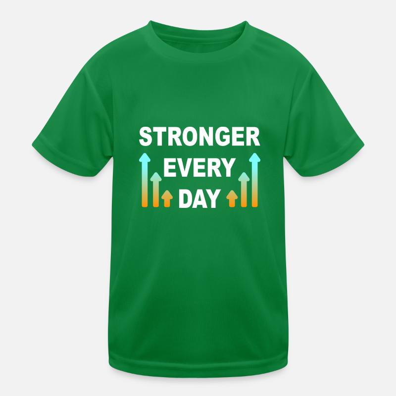 Stronger every day Kids Functional T-Shirt
