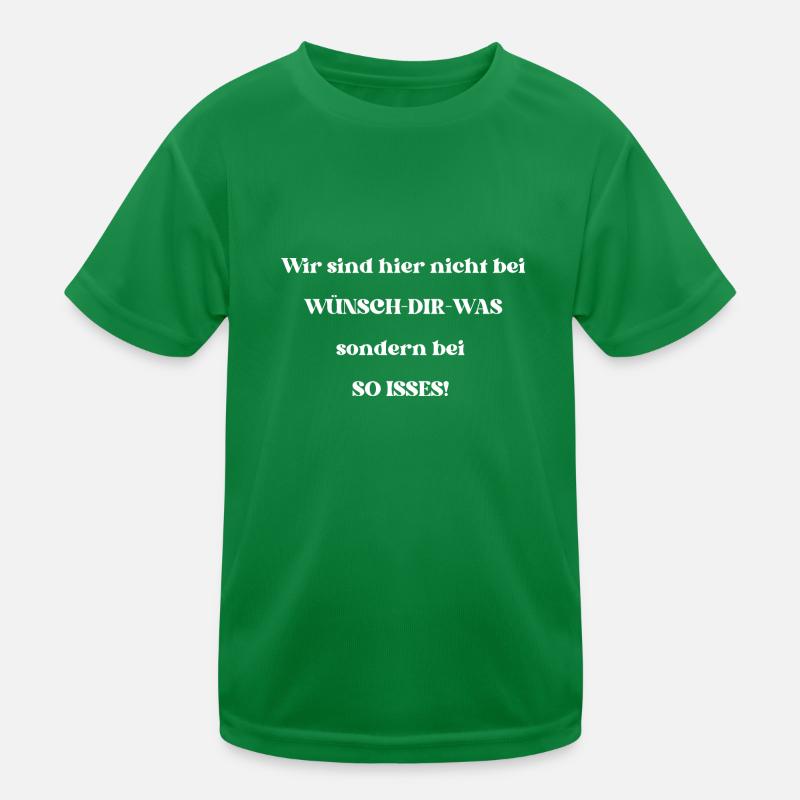 Wünsch dir was Kinder Funktions-T-Shirt