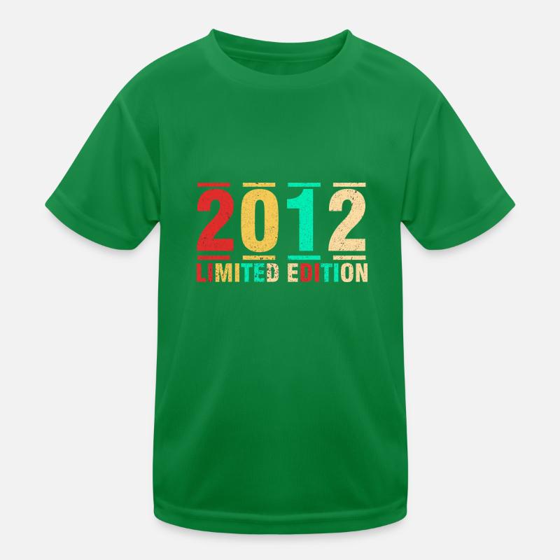 Geburtstagsgeschenk 2012 Limited Edition 2012 Kinder Funktions-T-Shirt