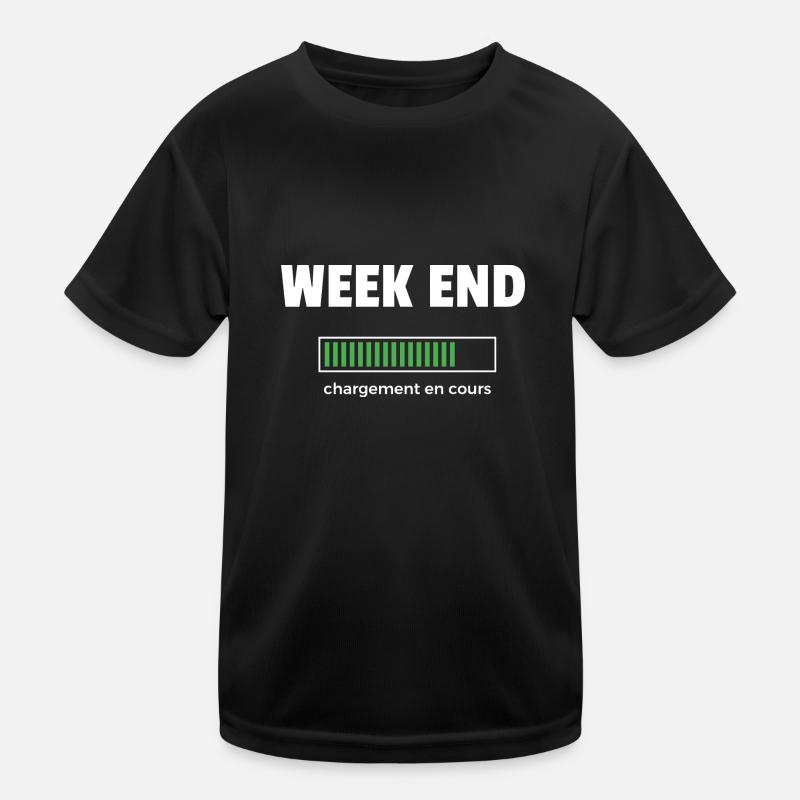 week end T-shirt sport Enfant