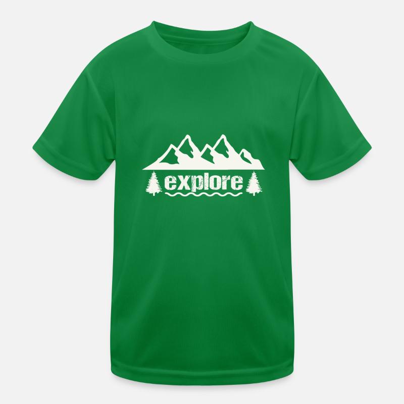 explorer T-shirt sport Enfant